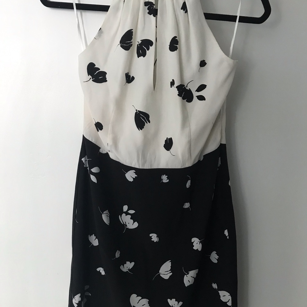 Intermix brand- 100% silk halter dress